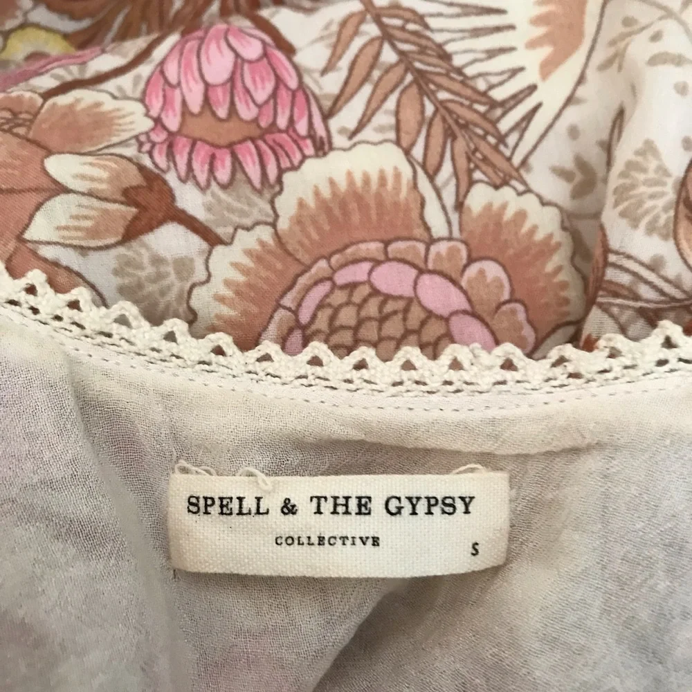 Spell & The Gypsy Collective Maxi Sundress Cream - Picture 16 of 16